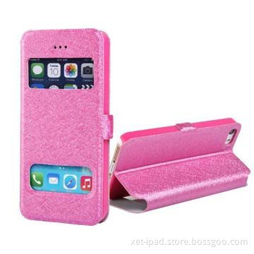 Mobile phone cases for iPhone 5/5S, leather material, OEM/ODM orders are accepted
